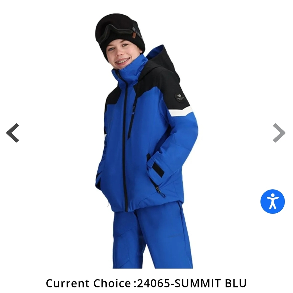 Obermeyer Size 10/12 Blue Winter Jacket